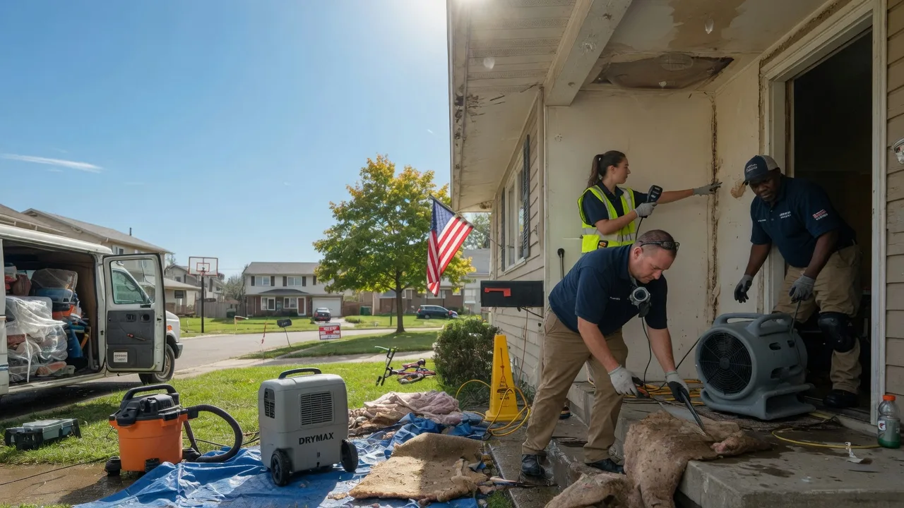 Water Damage Restoration in Shortsville, NY near me